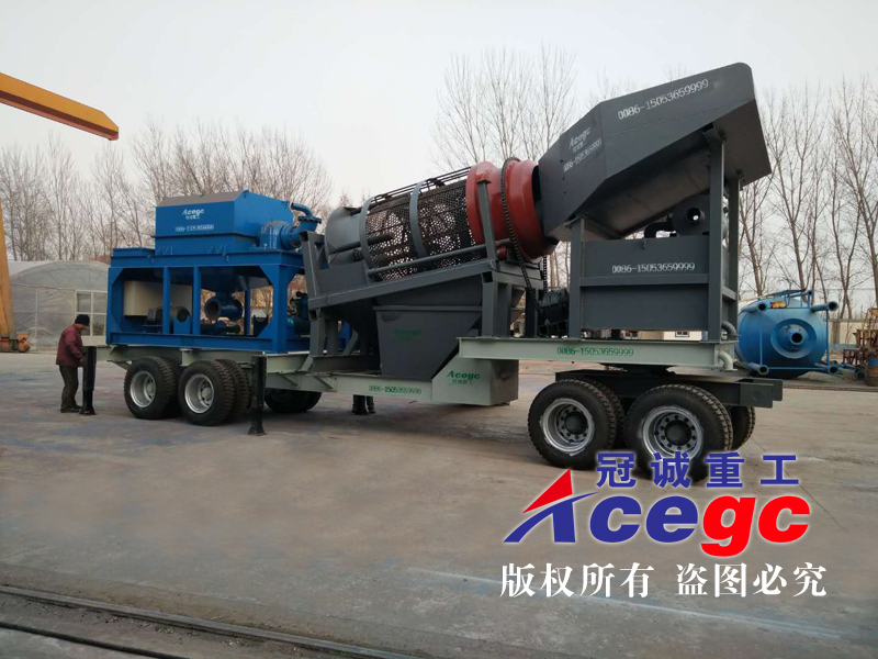 移動(dòng)式寶石選礦車